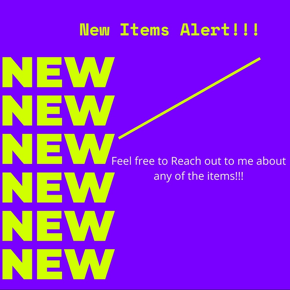 Feel free to ask questions about any of the items!